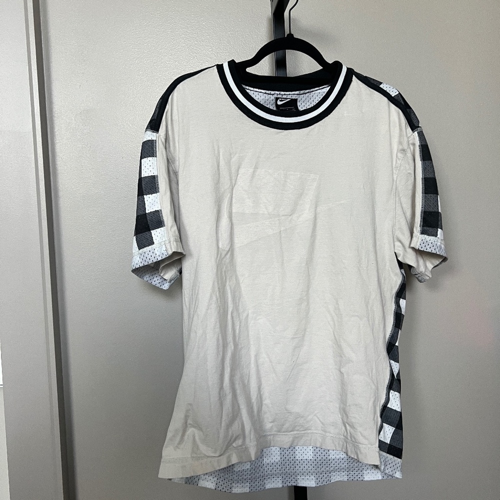 Nike Block Logo Gingham T-Shirt